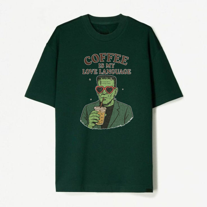 "Coffee Is" T-Shirt - Unisex Classic Fit, Minimalist Coffee Lover Tee
