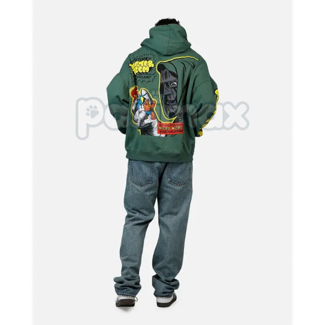 Doctor Doom Genius Ruler Premium Hoodie – Fantastic Four Marvel Supervillain Pullover, Latveria Monarch Apparel, Unisex