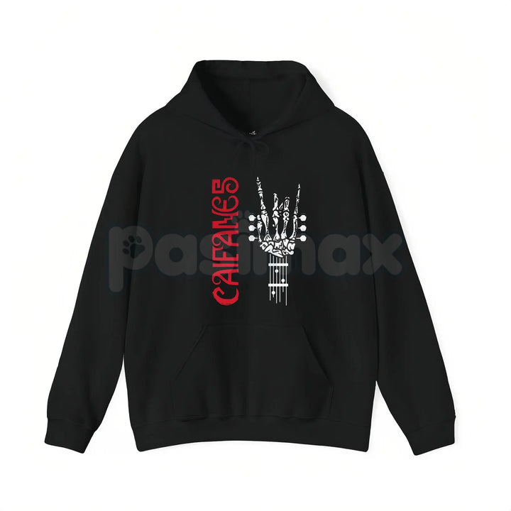 Rock The Silence Caifanes Group – Skull Print Graphic Tee, Retro Rock Hoodie & Sweatshirt