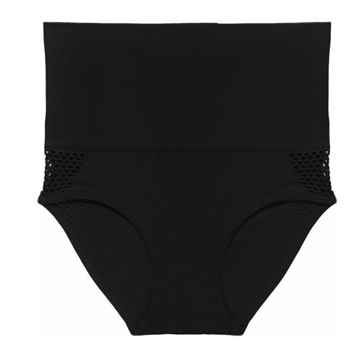 Womens Hollowed-Out High-Waisted Tummy-Control Shaping Butt-Lifting Underwear