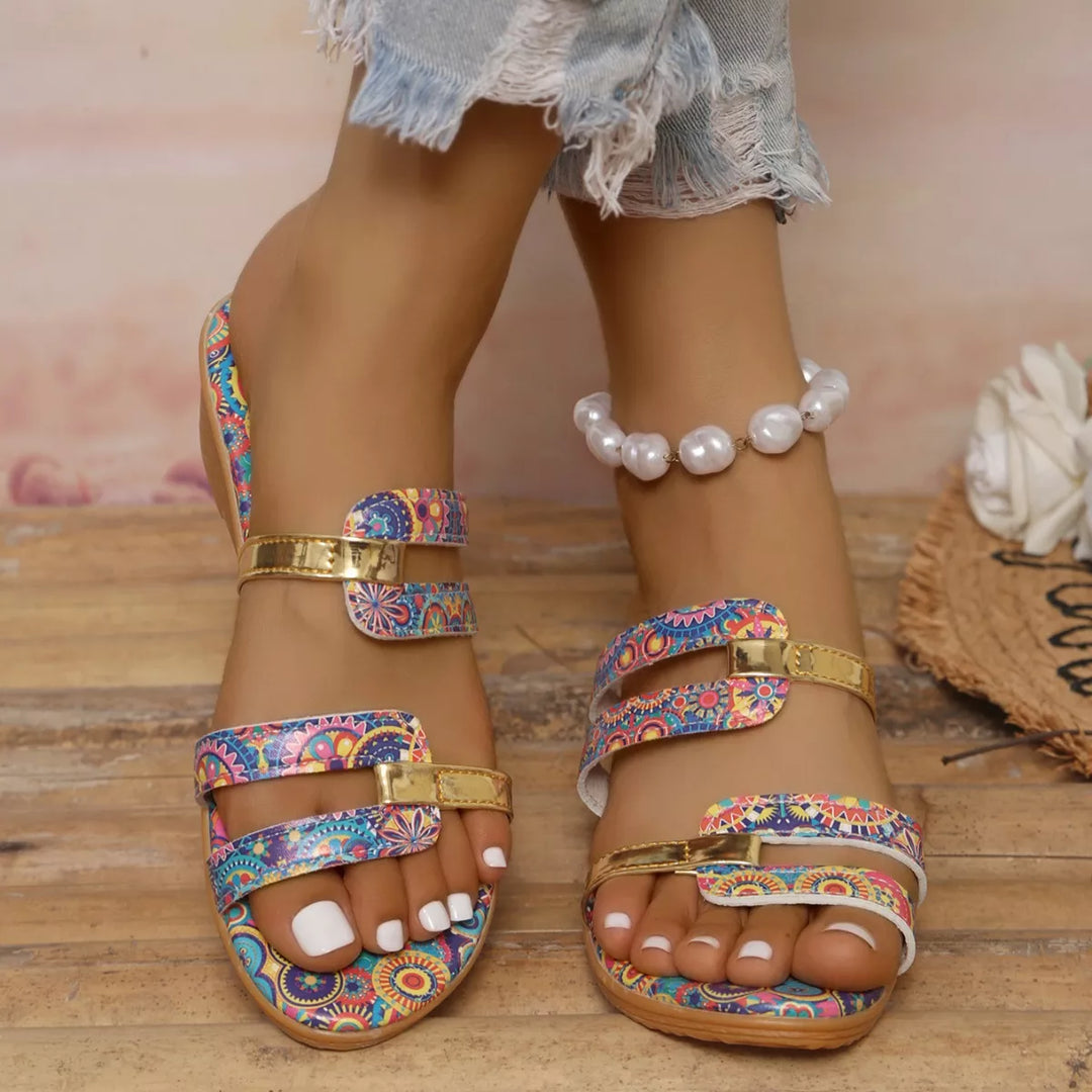 Open Toe Wedge Sandals