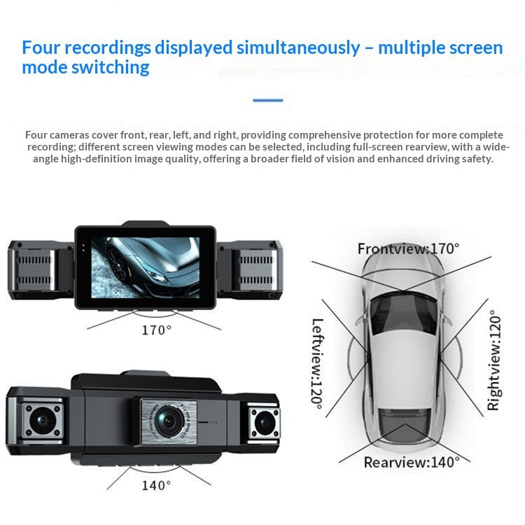 HD Night Vision Smartphone ConnectivityIn-Car DVR