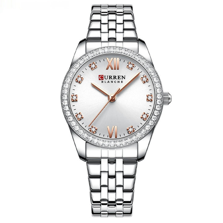 Women's Roman Numeral Waterproof Simple Watch