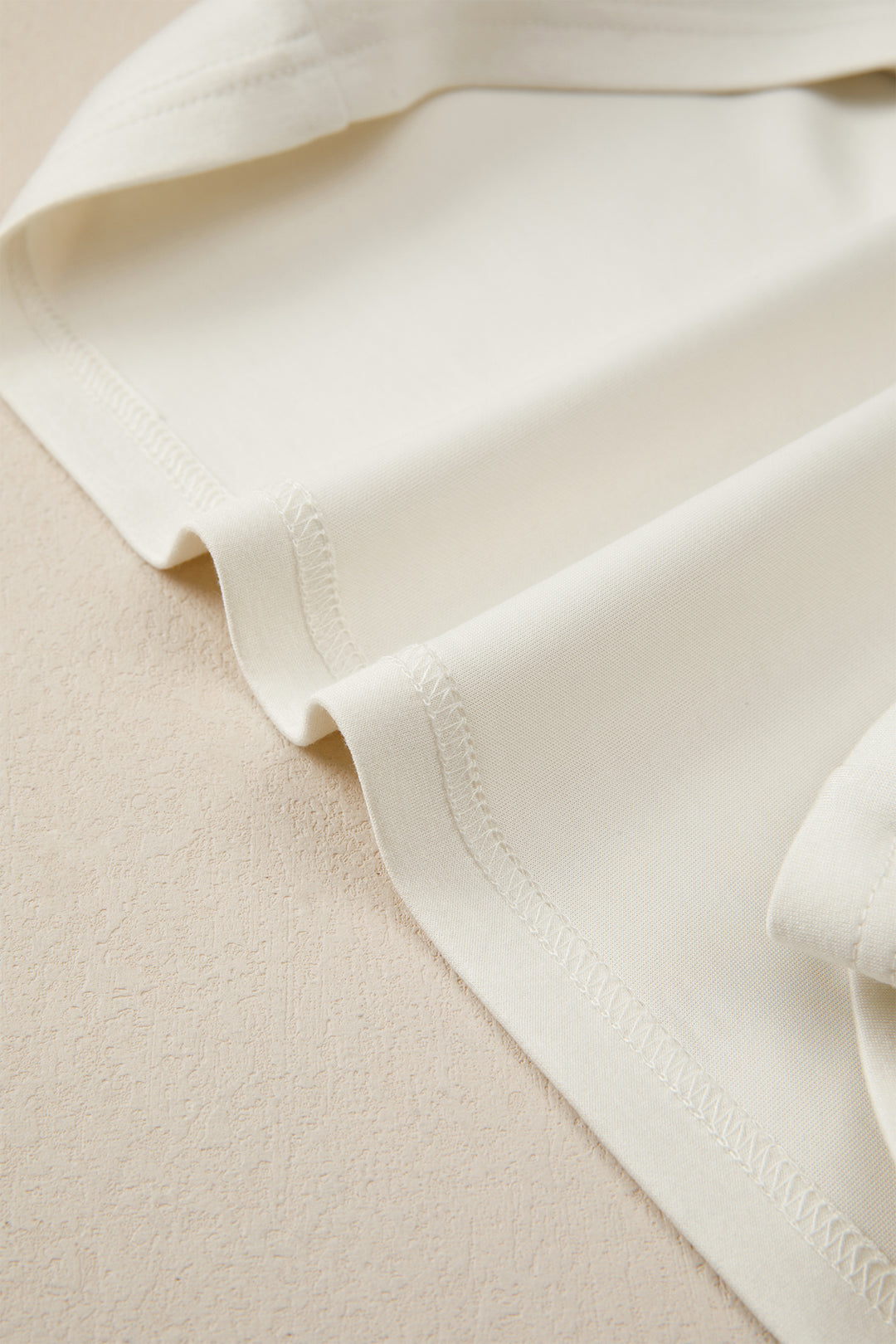 Beige Leopard Patchwork Half Button Short Sleeve Top