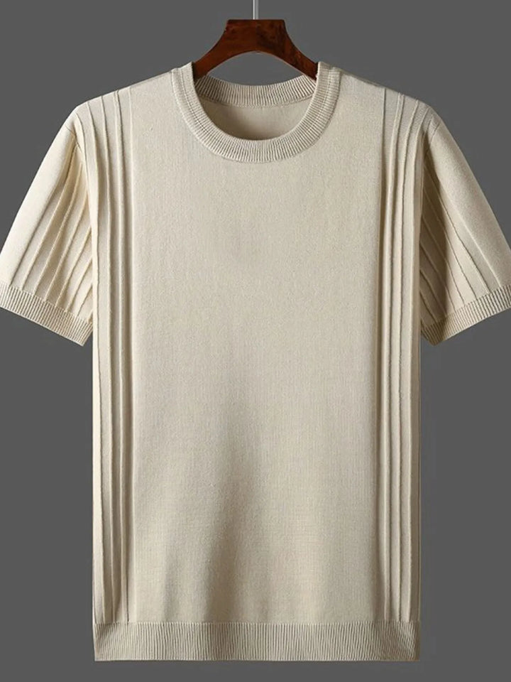 Men's Plus Size Round Neck Short Sleeve T-Shirt
