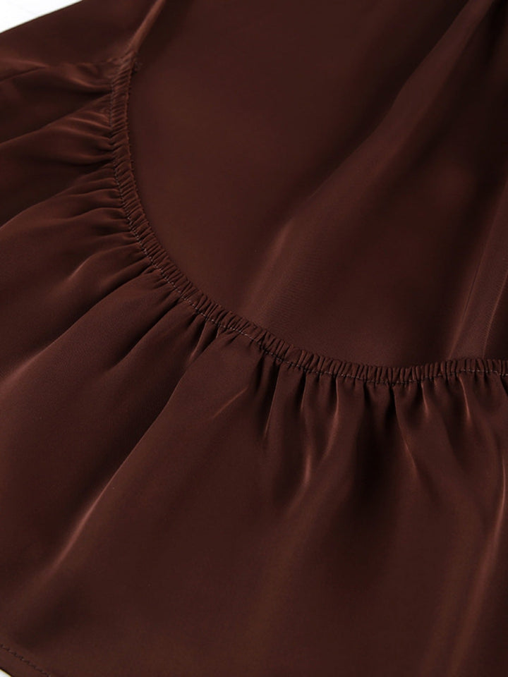 Backless Halter Neck Maxi Dress