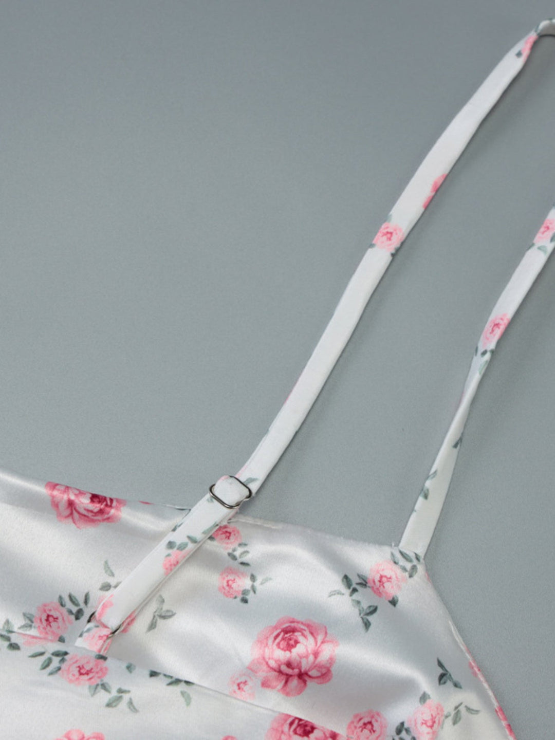 Floral Print Spaghetti Strap Midi Dress