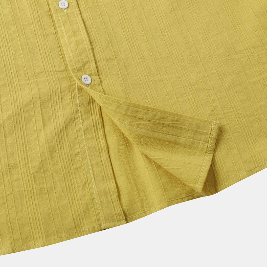 Men's Short Sleeve Button Down Shirt with Chest Pocket