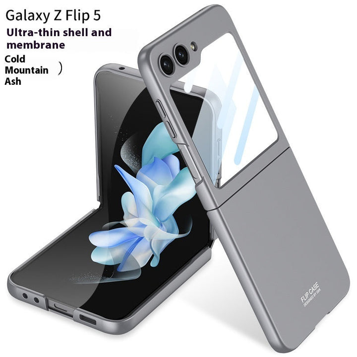Phone Case Folding Screen Film Integrated All-inclusive Drop-resistant Protective Cover Ultra-thin Matte Cover
