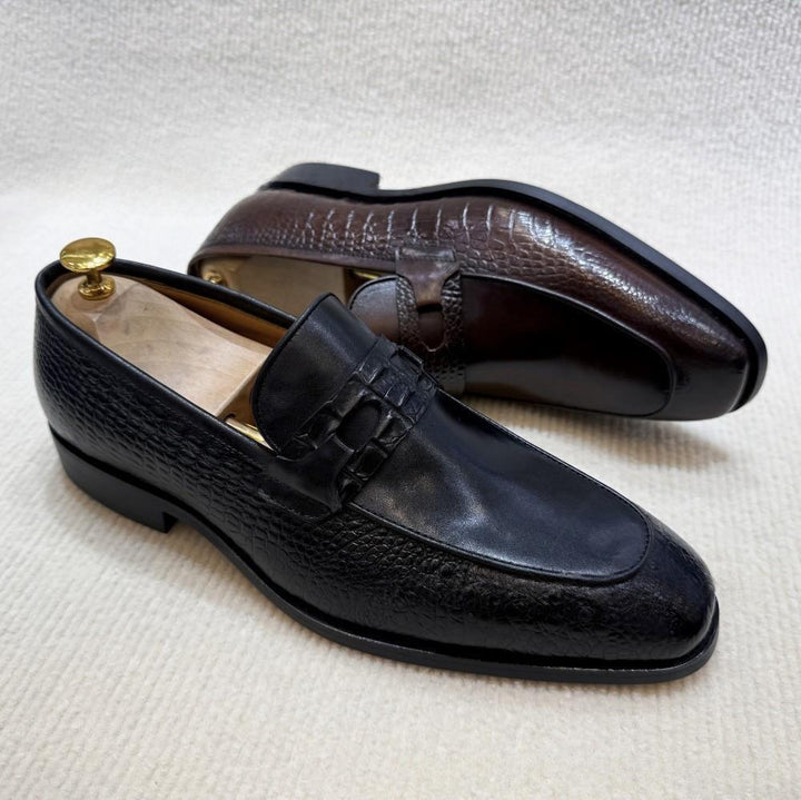 Large-size Mens Casual Formal Leather Shoes