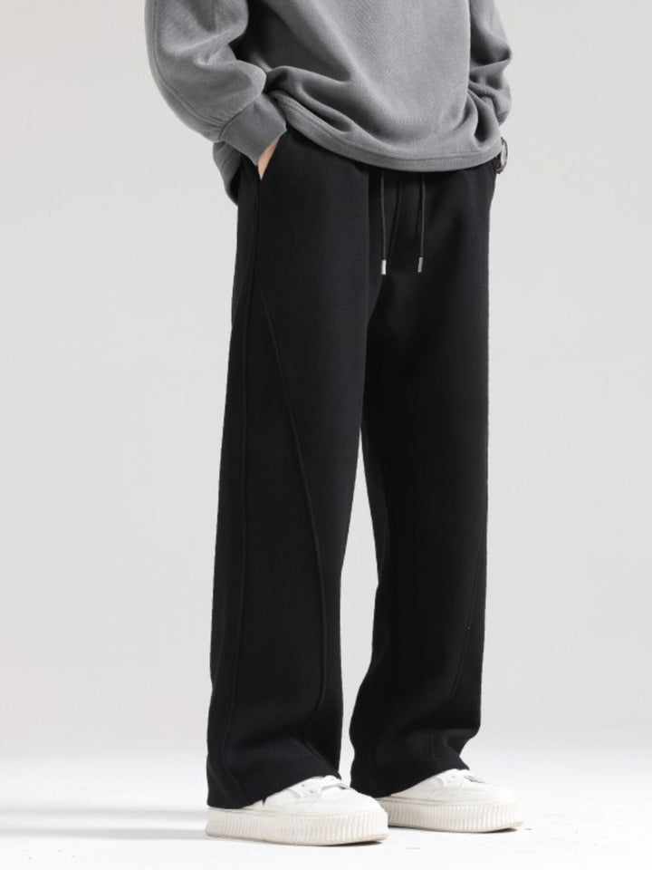 Men's Plus Size Wide Leg Casual Pants