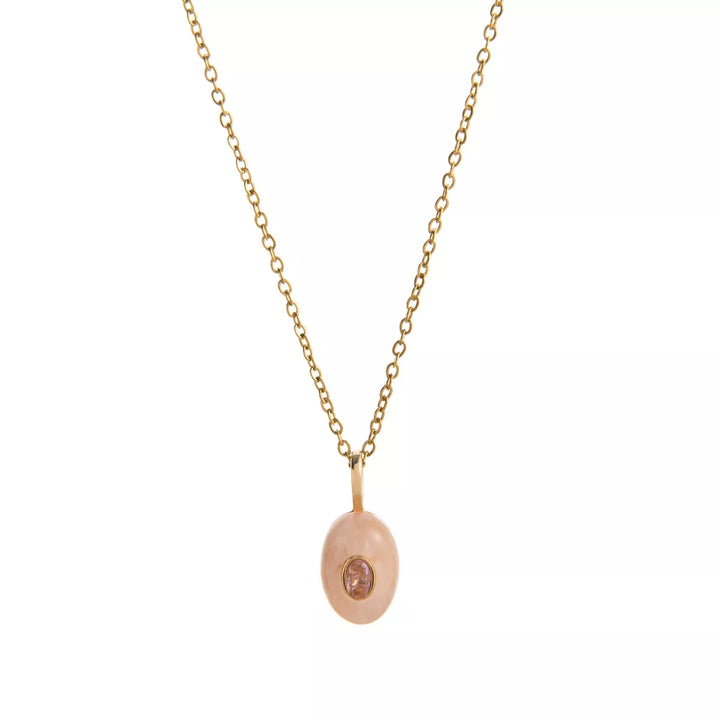 Natural Stone Pendant Necklace