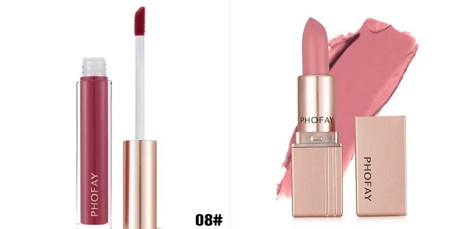 PHOFAY Non-Sticky Lip Gloss