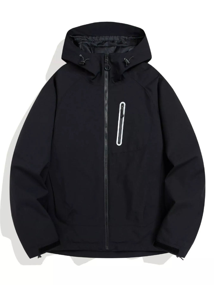 Men's Plus Size Lightweight Zip Up Jacket