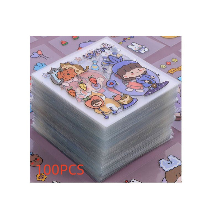 Non-duplicate PET Journal Stickers