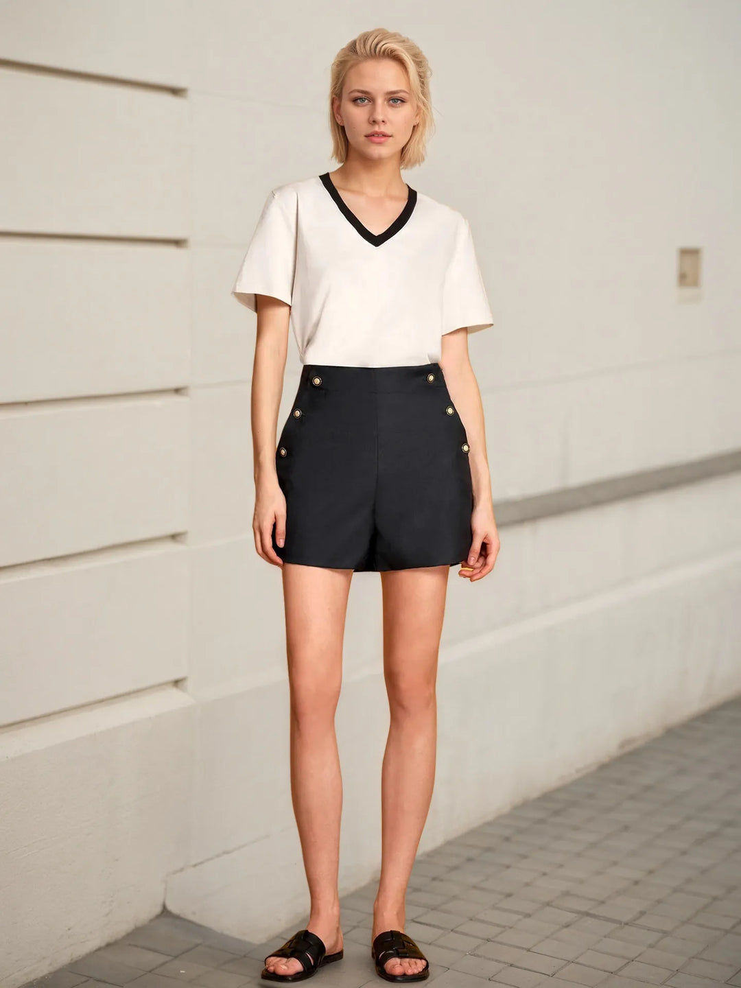 High-Waisted Shorts