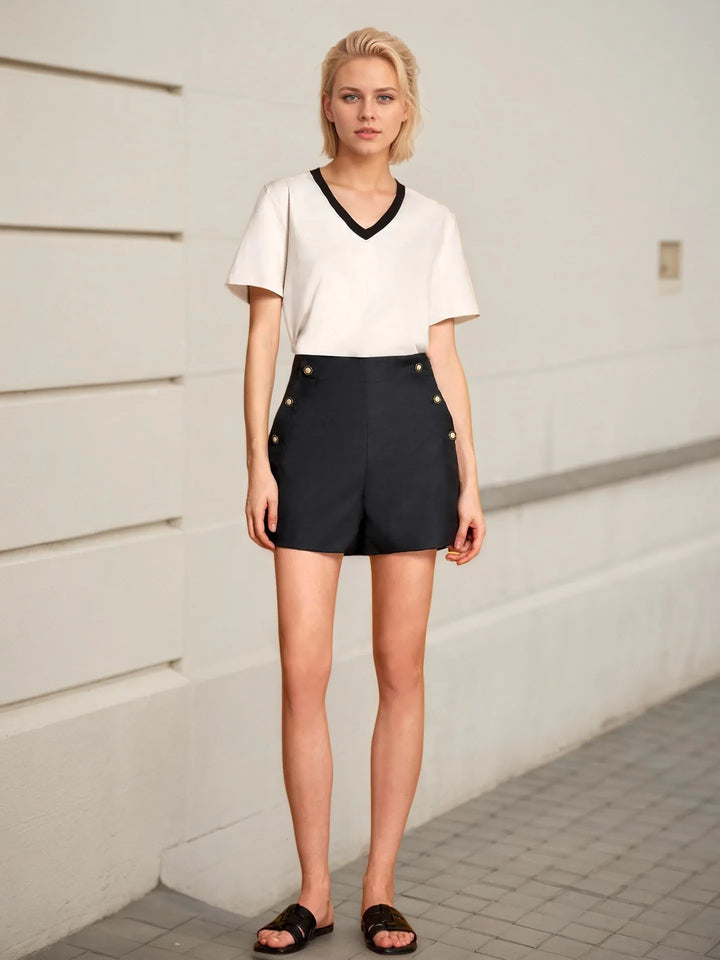 High-Waisted Shorts