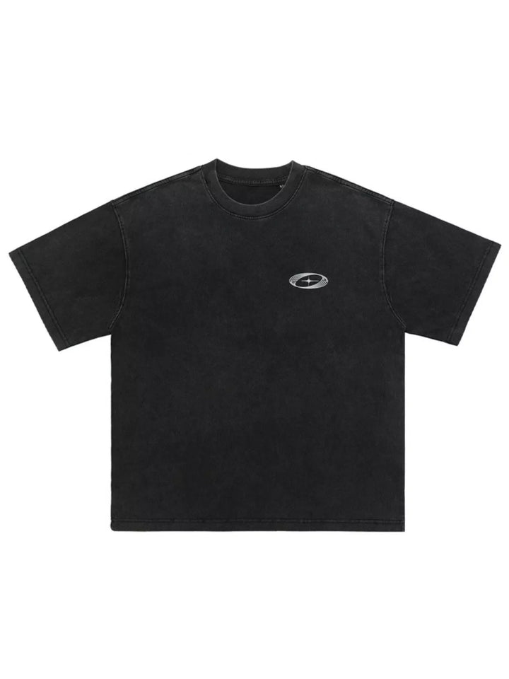 Men's Round Neck Oversized T-Shirt