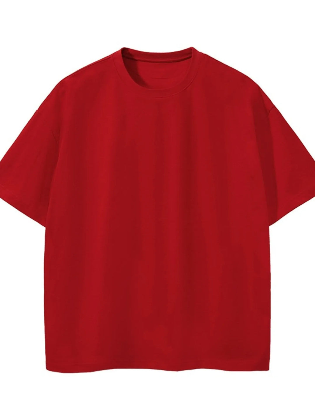 Men's Full Size Round Neck Short Sleeve T-Shirt Plus Size