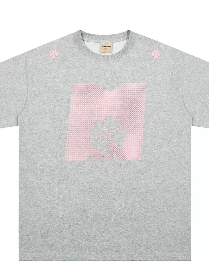 Men's Graphic Round Neck Short Sleeve T-Shirt