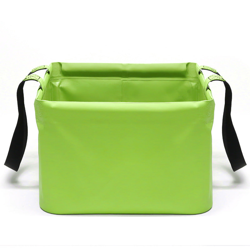 Square Fishing Bucket Folding Outdoor Waterproof