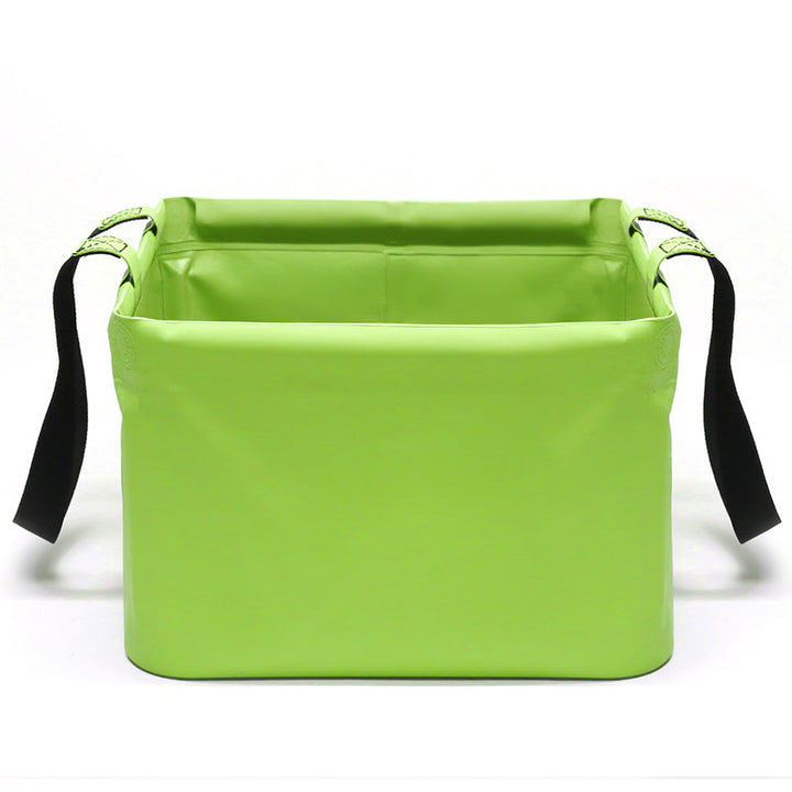 Square Fishing Bucket Folding Outdoor Waterproof