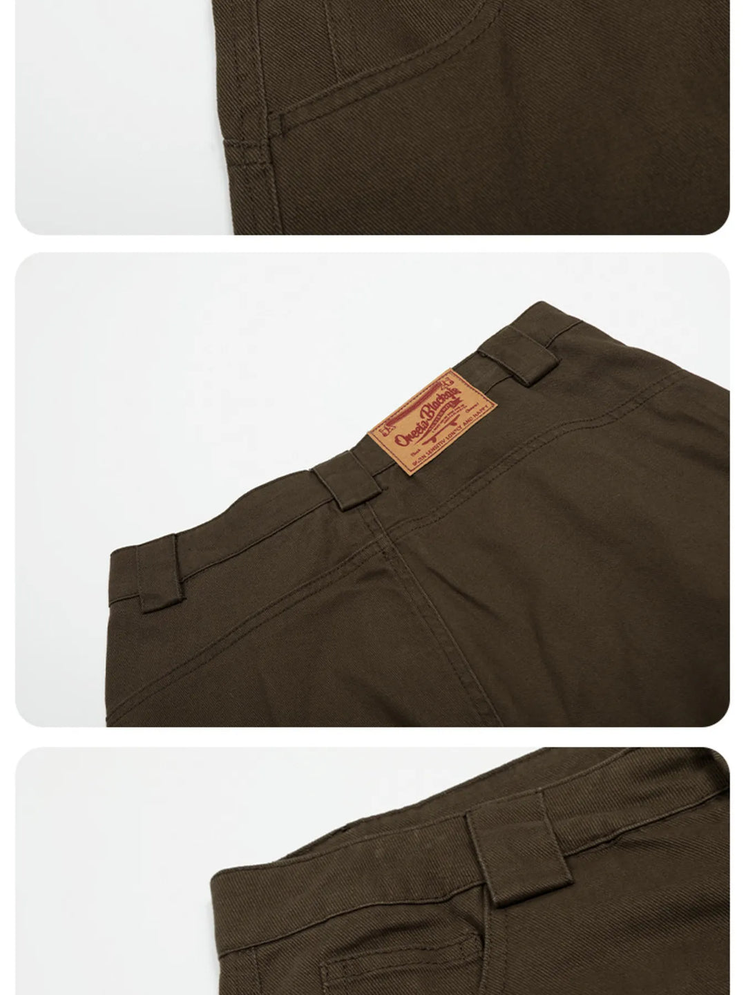 Men's Wide Leg Cargo Pants
