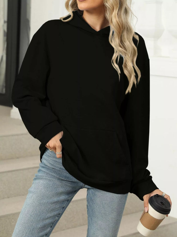 Kangaroo Pocket Long Sleeve Hoodie