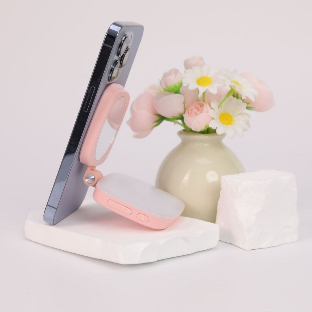Beauty Magnetic Selfie Mobile Phone Fill-in Light Built-in Makeup Mirror
