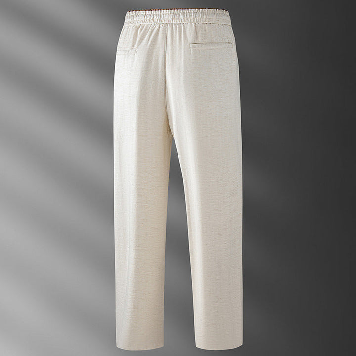 Men's Micro Wide Straight Breathable Sports Pants