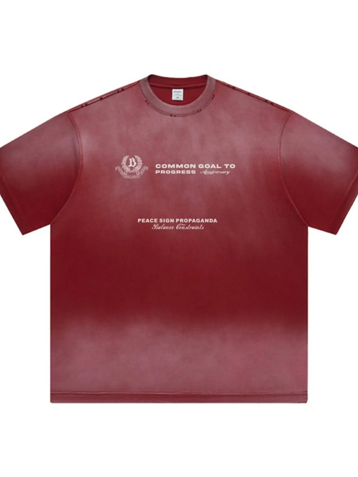 Men's Round Neck Short Sleeve T-Shirt