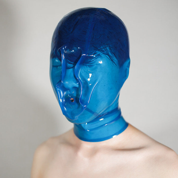 Latex Hood Halloween Cosplay Mask