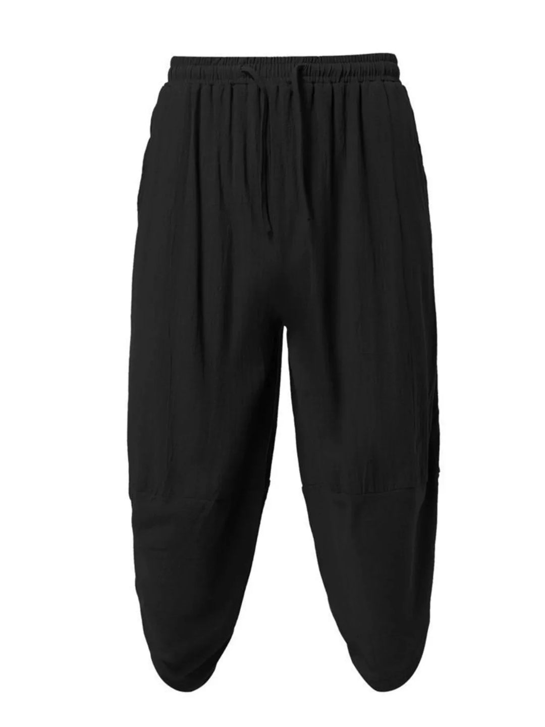 Men's Plus Size Loose Fit Cropped Pants