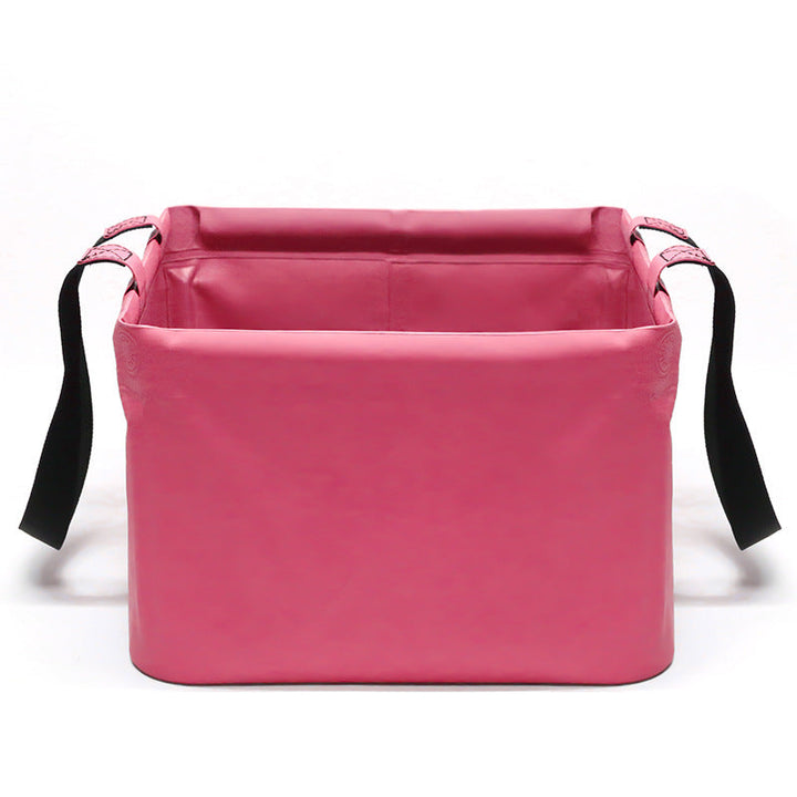 Square Fishing Bucket Folding Outdoor Waterproof