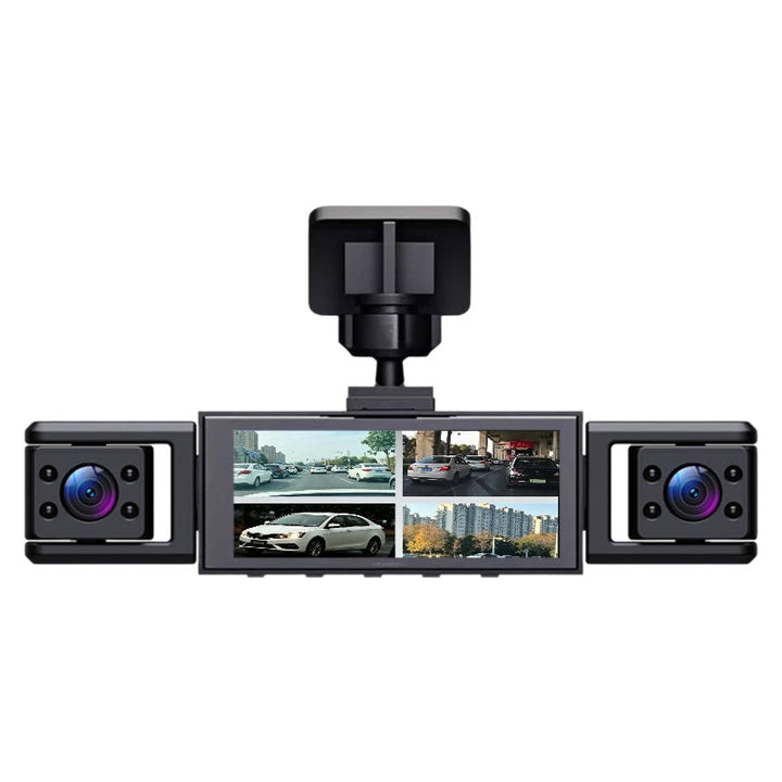 1080P High-definition Driving Recorder With Four Lenses, High-definition Night Vision, Front, Back, Left, Right Recording