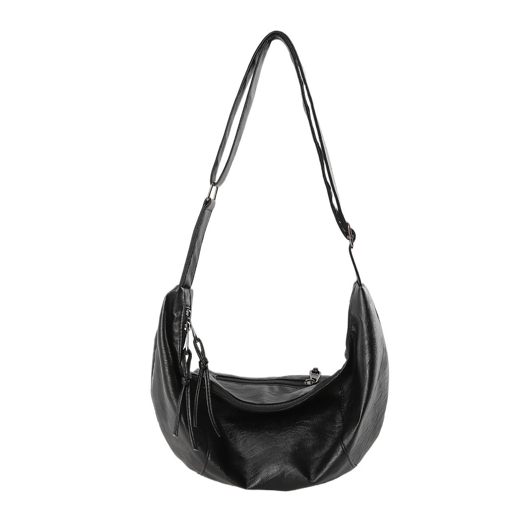 Large-capacity Motorcycle Riding Bag, Cool And Unique Crossbody Bag, Simple Single-shoulder Crossbody Bag