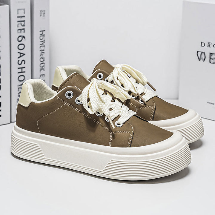 2026 Summer Viral Men Trendy Skate Shoes, Premium Edgy Casual Chunky Flat Breathable Sneakers