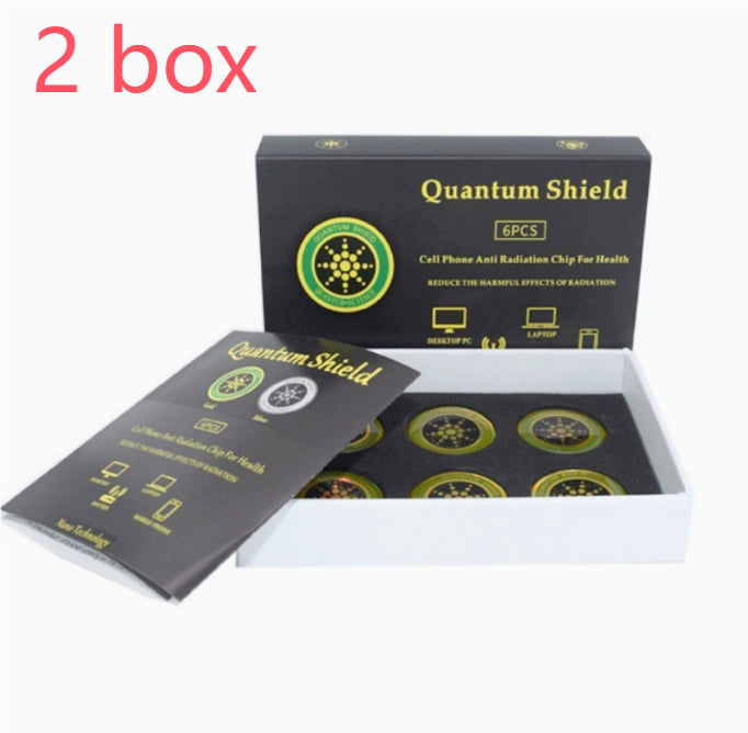 Cell phone radiation protection stickers