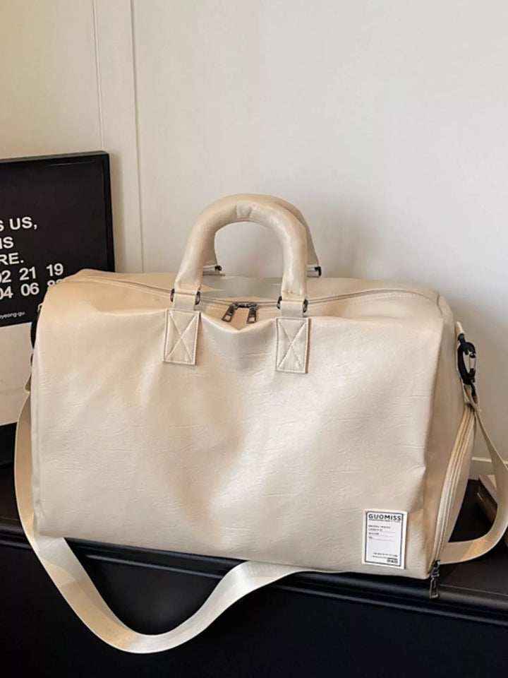 Large Capacity Leather Travel Bag