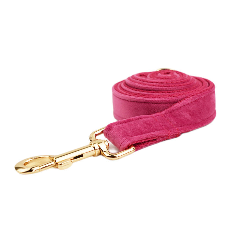 Pet Collar Dog Fabric Velvet