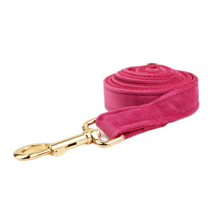 Pet Collar Dog Fabric Velvet