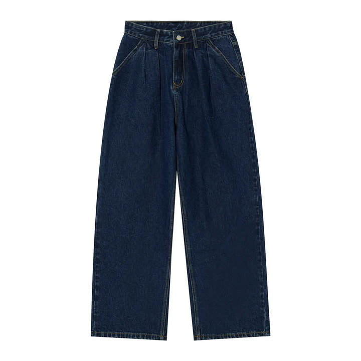 Wide Leg Jeans with Pockets