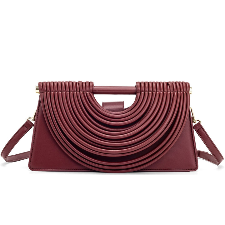 Handcrafted Knotted Woven Noodle-shaped Tote Bag