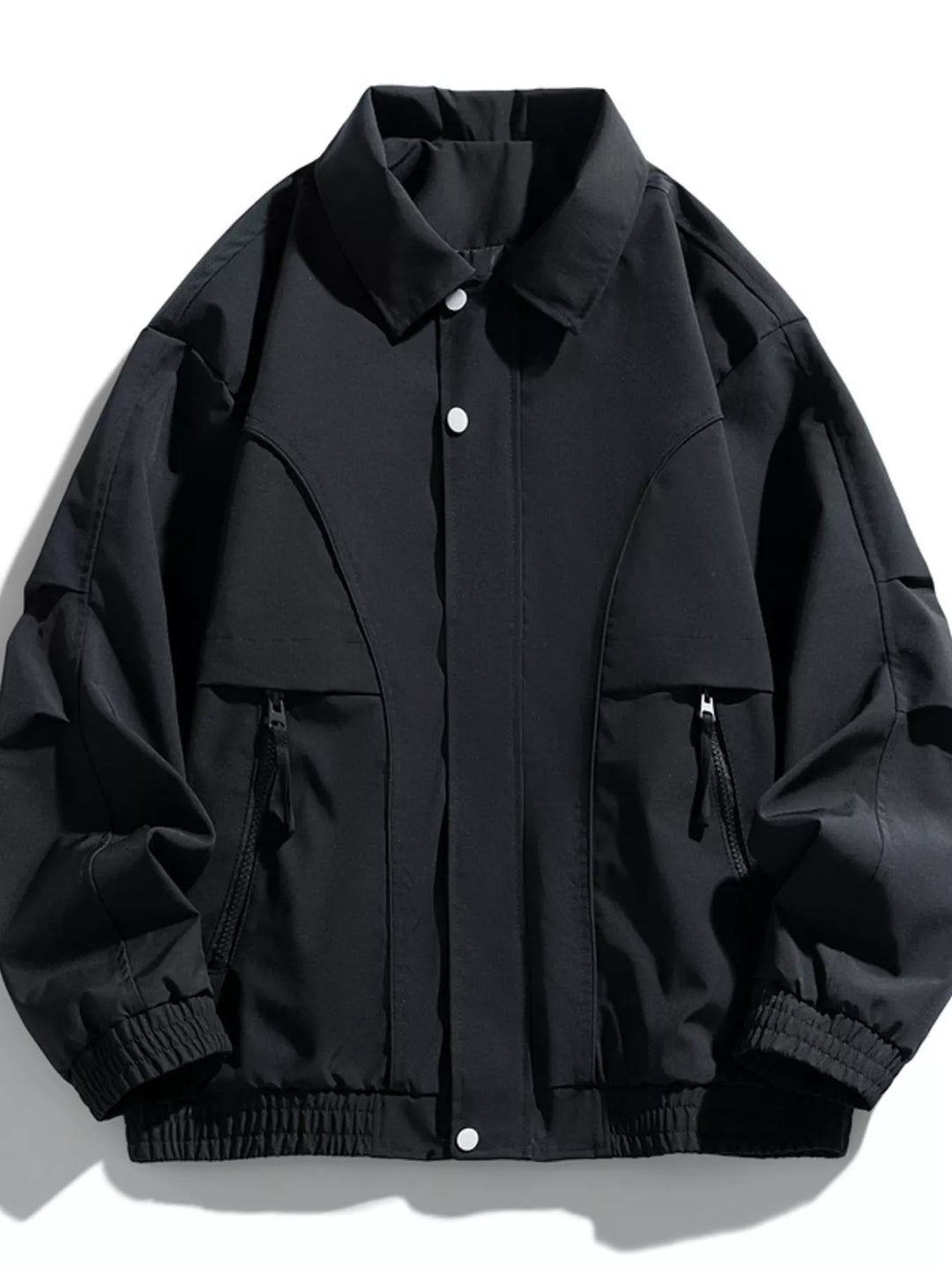 Men's Plus Size Casual Lightweight Long Sleeve Jacket