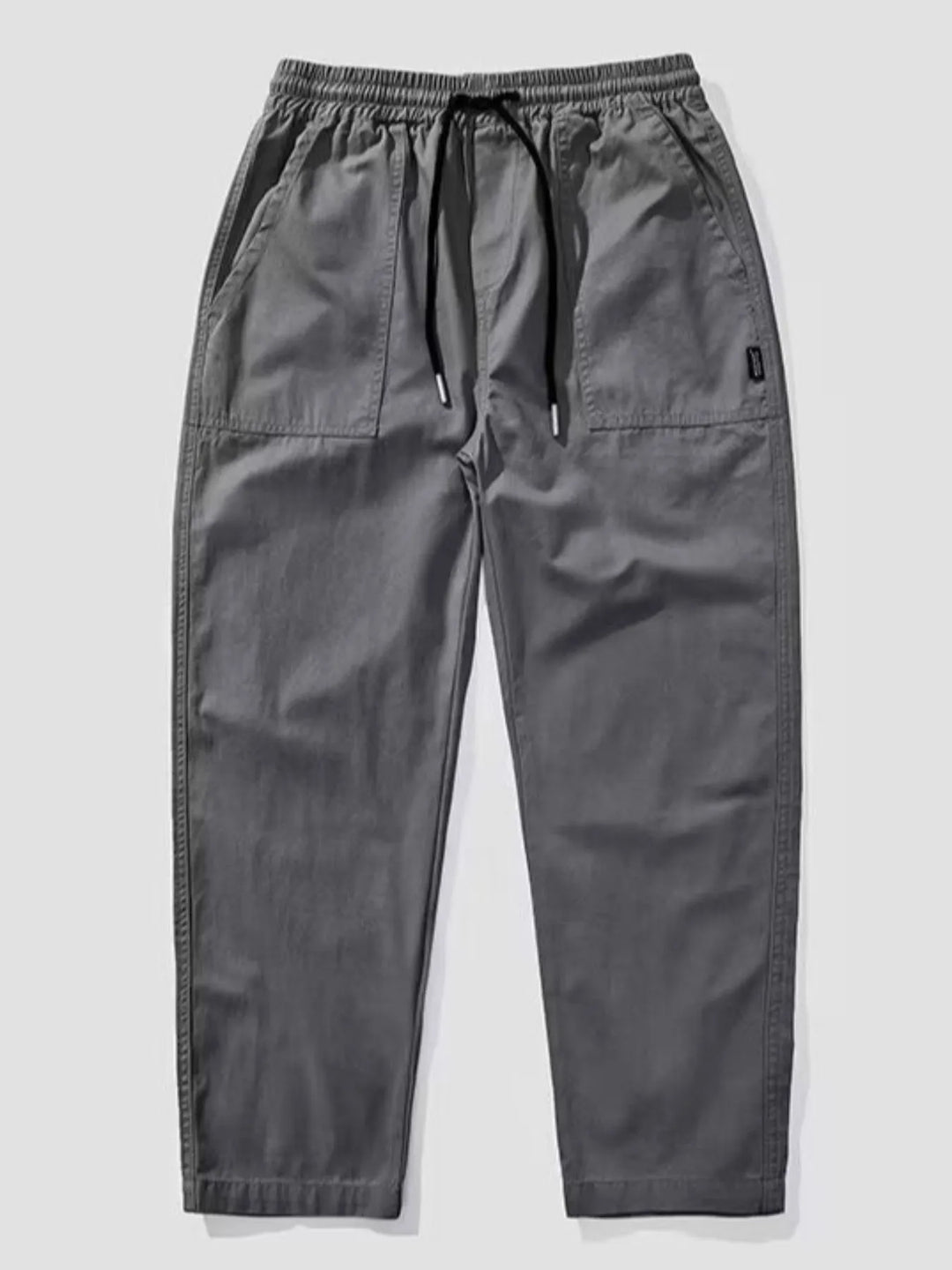 Men's Plus Size Drawstring Wide Leg Pants