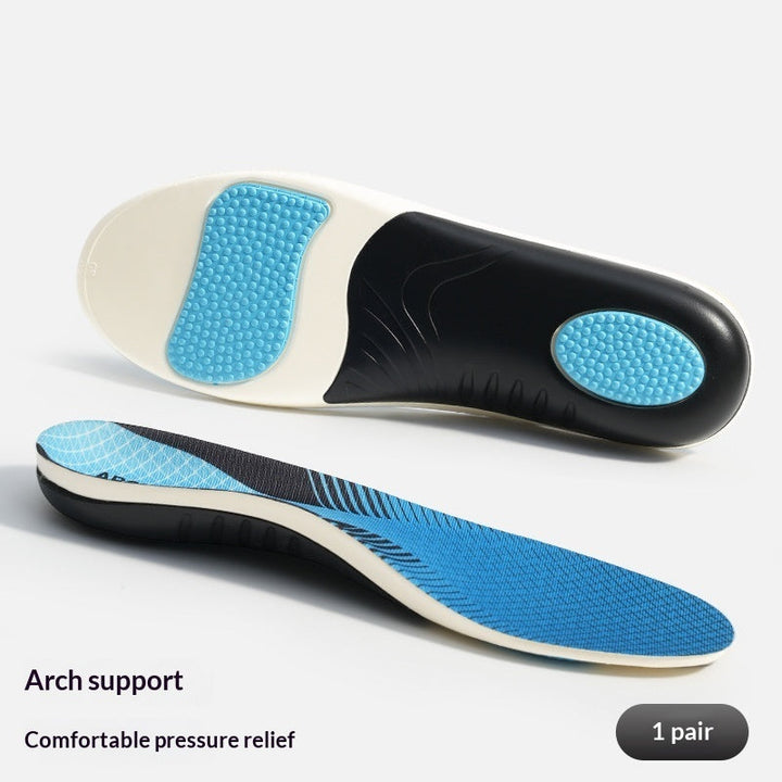 Arch-support Insoles With A U-shaped Heel Cup To Prevent Overpronation And Supination
