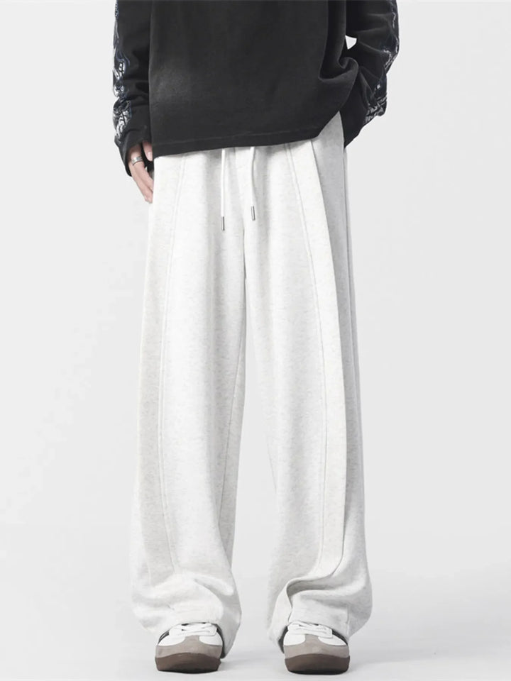 Men's Full Size Loose Fit Drawstring Pants Plus Size