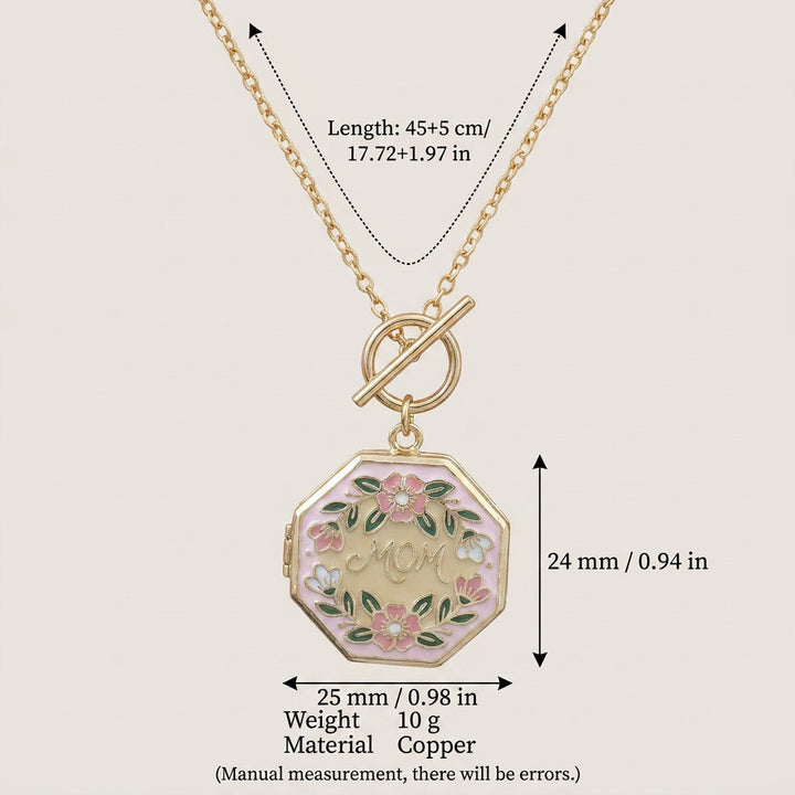 Heart-shaped Pendant Openable Necklace