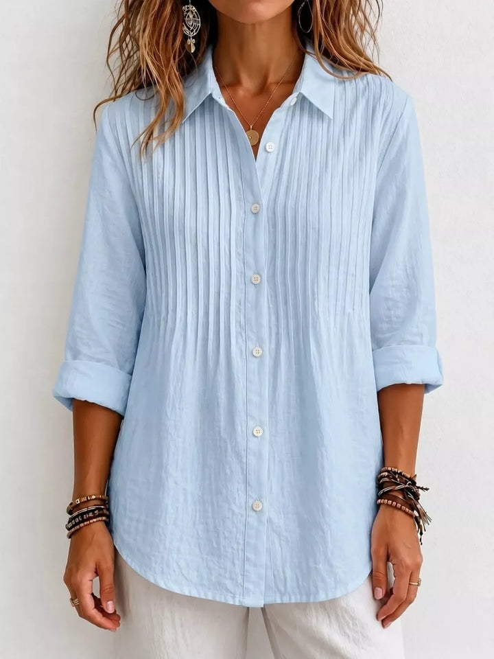 Men's Full Size Button Up Long Sleeve Shirt Plus Size