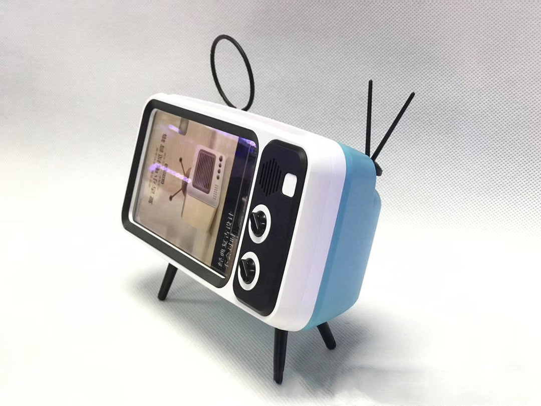 Retro TV mini portable audio